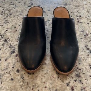 Madewell Harper Mule black sz 8. Worn 5 times